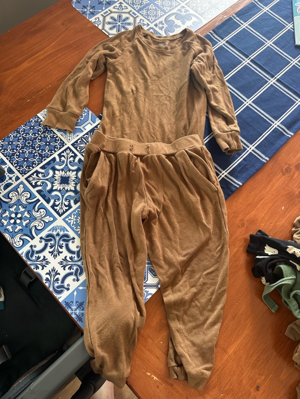 Kyte BABY Brown Two-Piece Matching Set